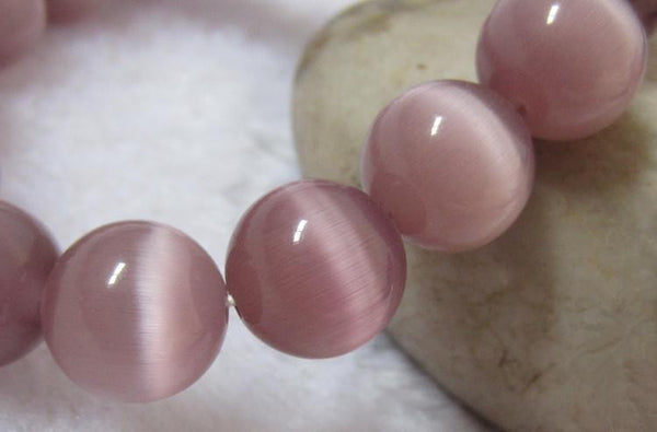 Handmade Purple Natural Opal Bead Bracelets