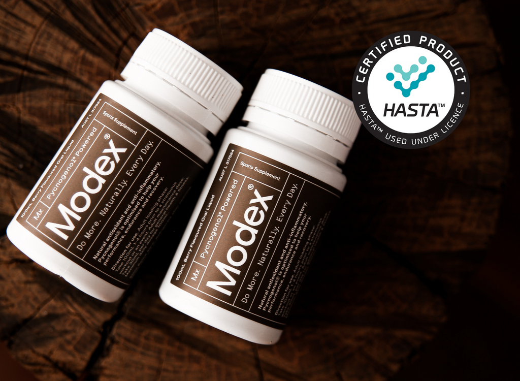 Modex Hasta Certified Tested for WADA banned substances