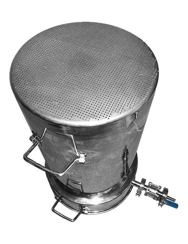 Stainless mash tun