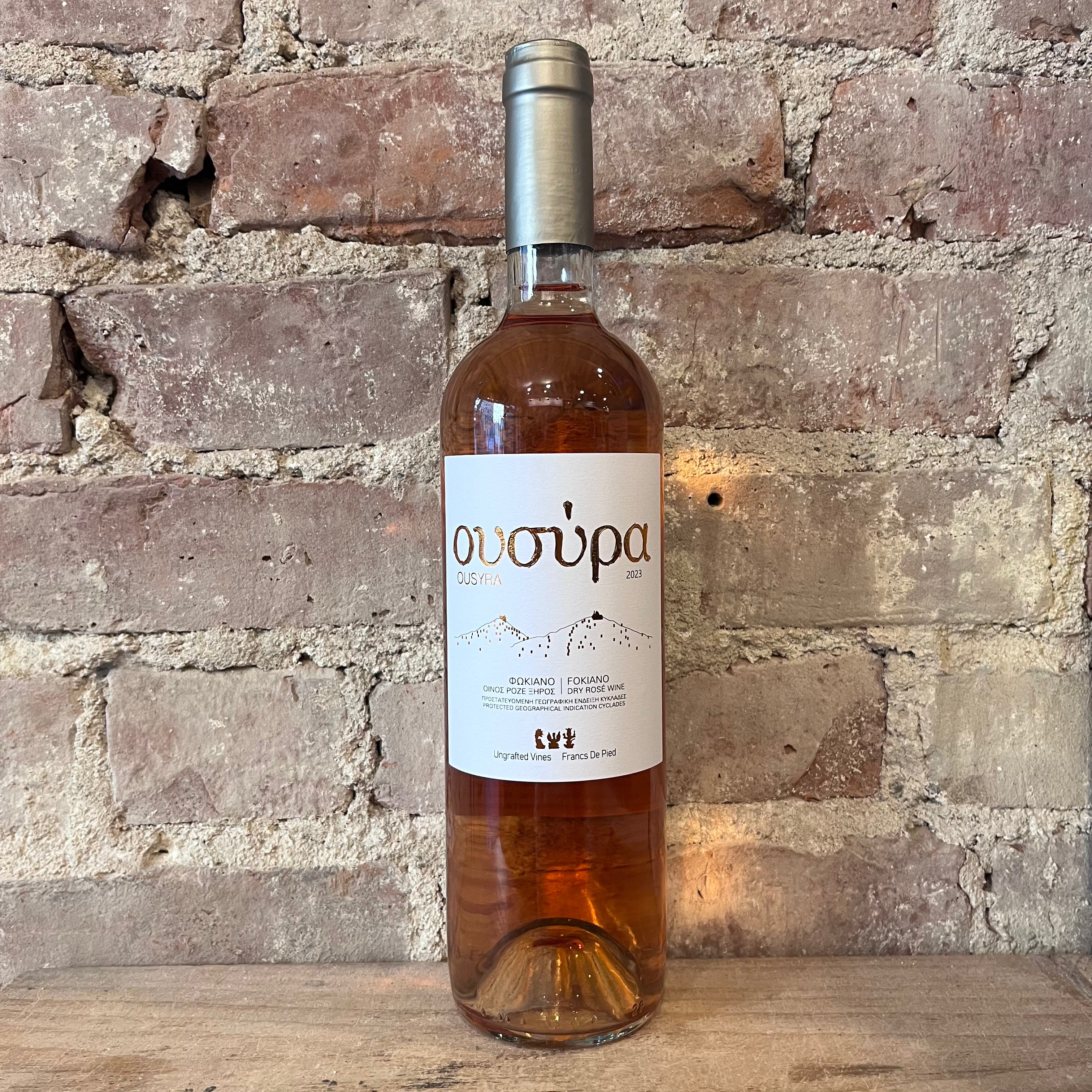 Ousyra Fokiano Rosé 2023 750mL