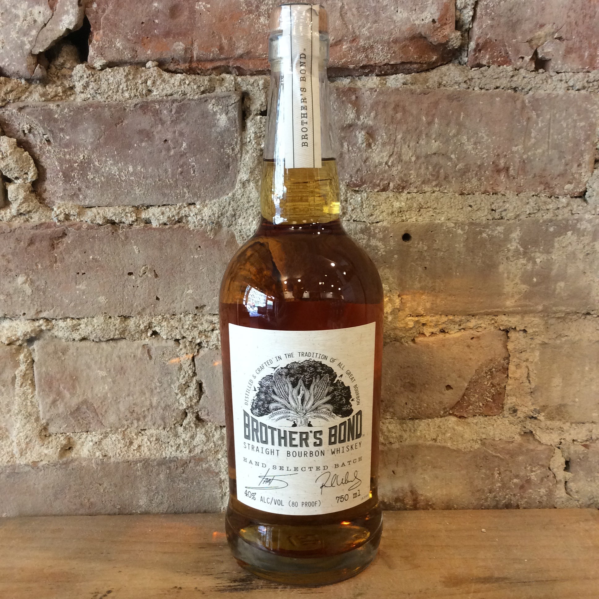 Brother S Bond Straight Bourbon Whiskey 750ml Eastside Cellars