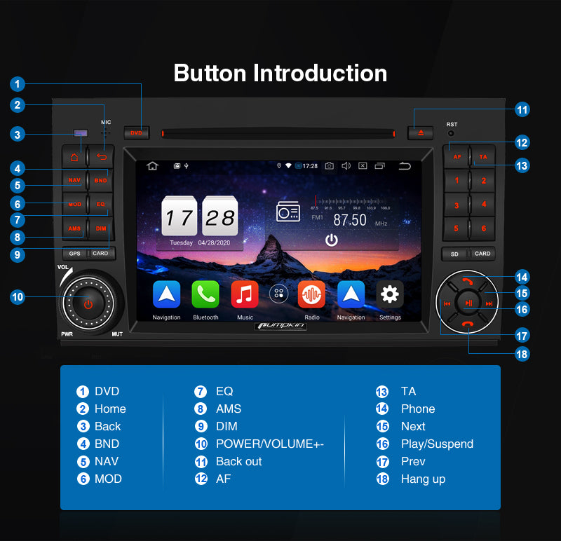 mercedes clk stereo upgrade