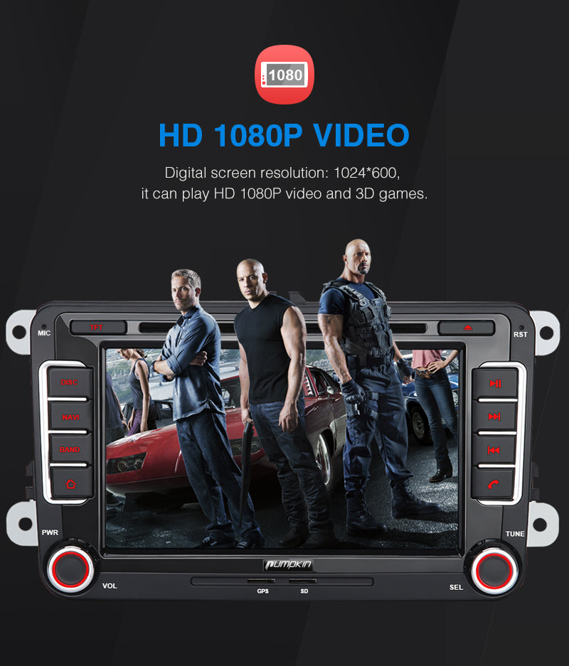 vw android 11 touch screen car stereo