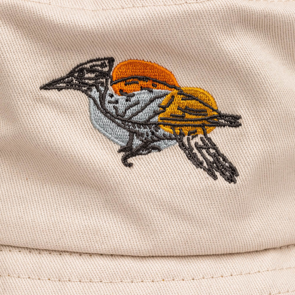 ANHINGA (TAN) | Interesting Bird Hemp Bucket Hat 