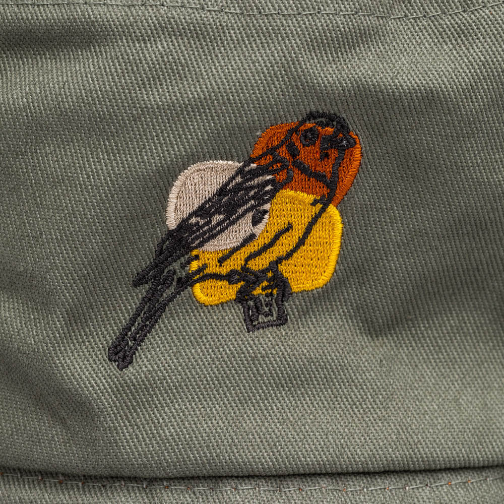 Western Tanager Interesting Bird Hemp Bucket Hat product image #2