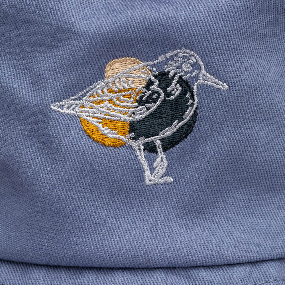 WESTERN SANDPIPER (BLUE) Interesting Bird Hemp Bucket Hat - product image #2