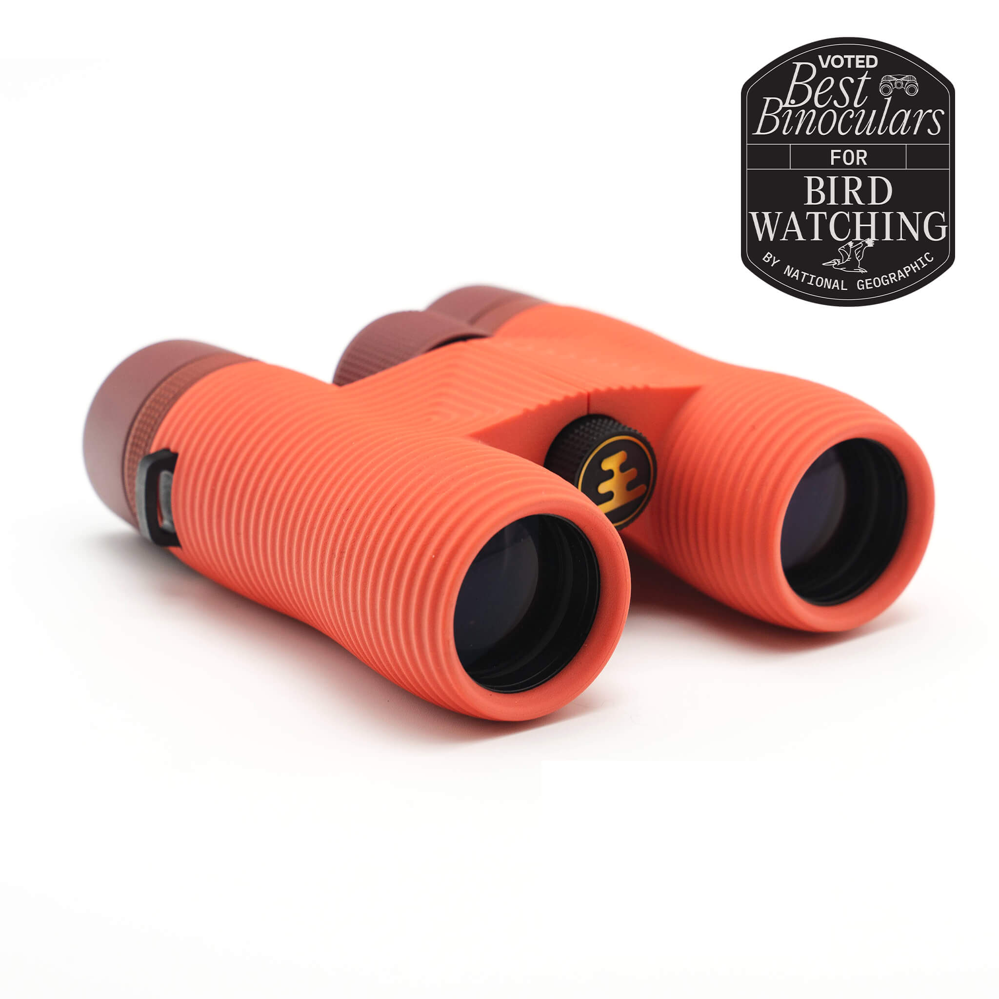 Nocs Provisions | Field Issue 8x32 Binoculars, Coral Red