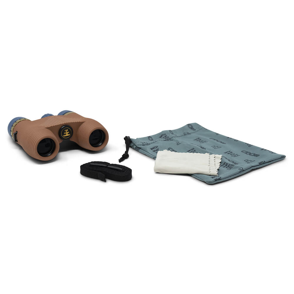 FLAT EARTH (BROWN) Standard Issue 10x25 Waterproof Binoculars product image #5