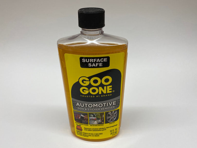 Goo Gone adhesive remover against a white background.