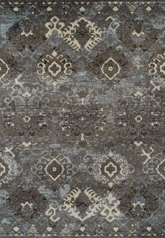 Addison Rugs Indoor/Outdoor Cozy Winter ACW32 Gray Washable 3' x 5' Rug