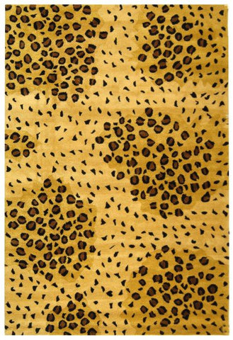 Buy Asiatic Rugs Yellow Quantam Leopard Rug from the Next UK online shop