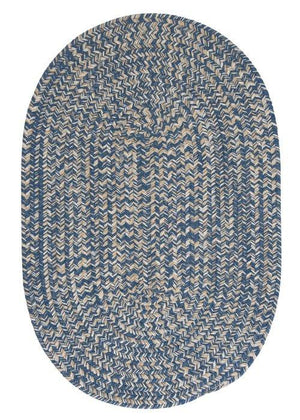 Colonial Mills RU90R048X072 Rustica Braided Rug, Classic Multi