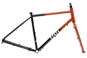 4130 All-Road - Frame & Fork Set - Rust Fade