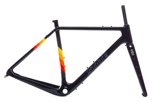 Carbon All-Road Frame & Fork Set - Black / Ember