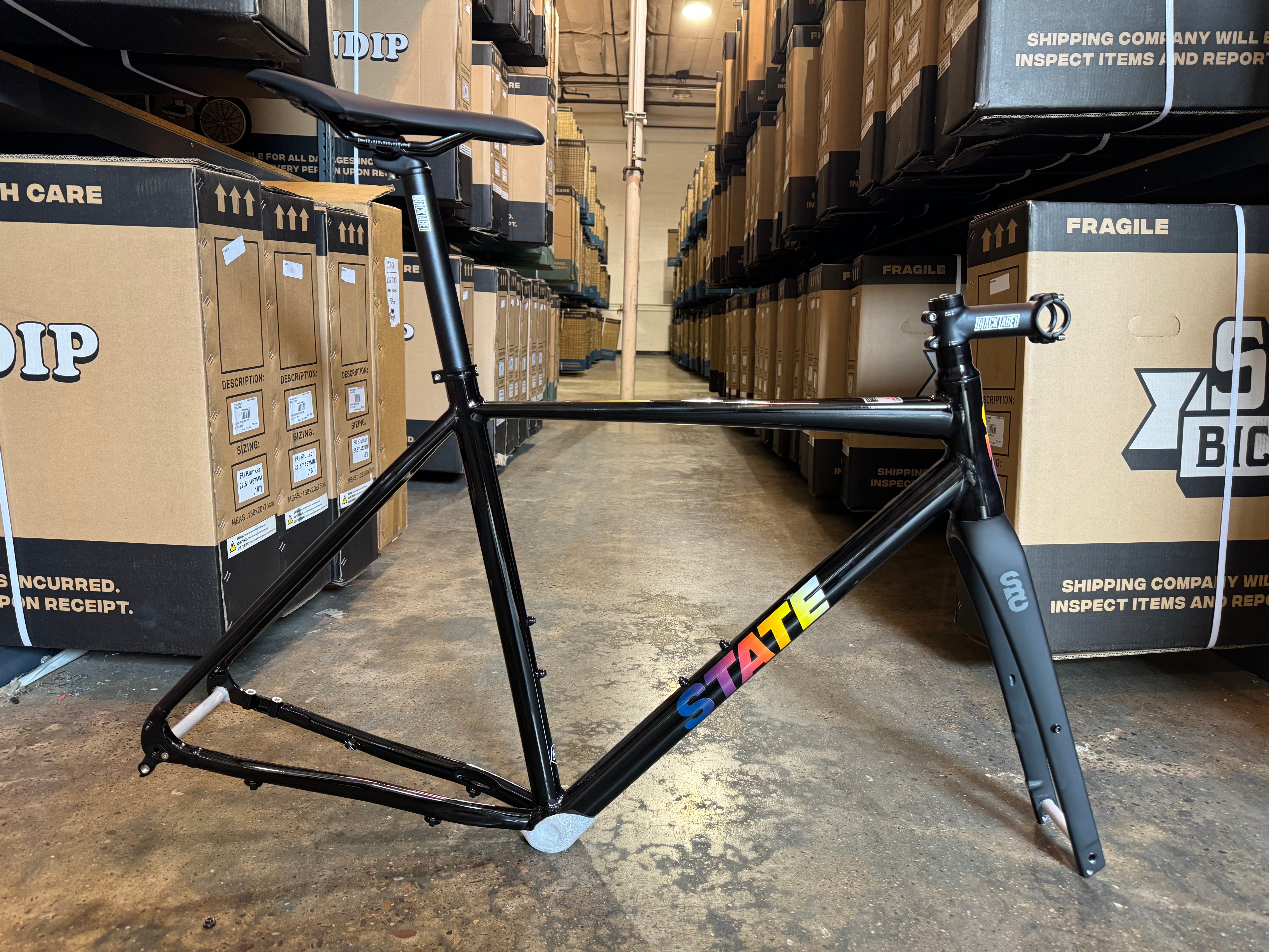 #929 - 6061 All-Road - Black Sunset- Frameset + Extras - Size M (54cm) - Very Good Condition