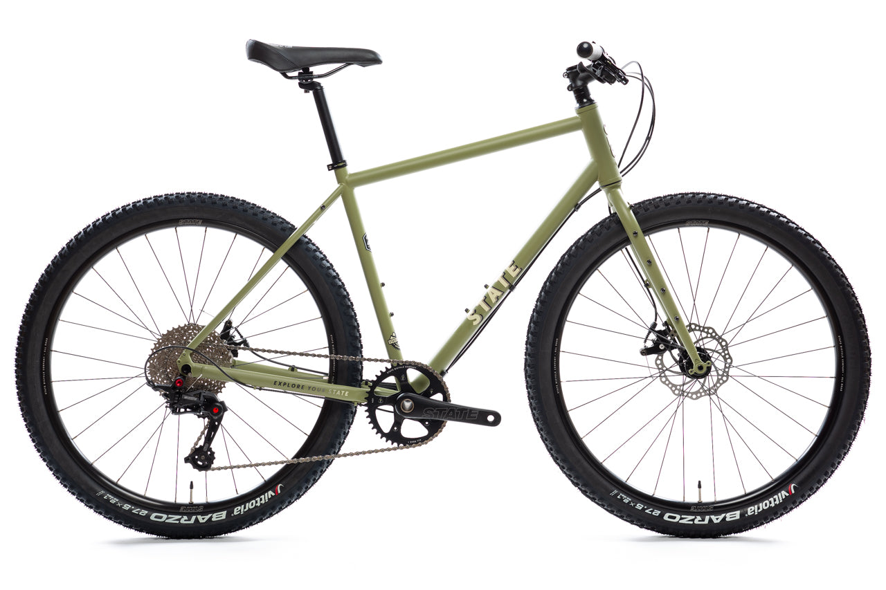 Image of 4130 All-Road - Flat Bar - Matte Olive (650b / 700c)