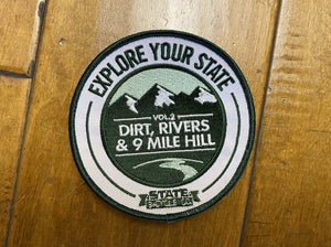 Patch: Explore Your State Vol. 2 - Dirt&comma; Rivers & 9 Mile Hill