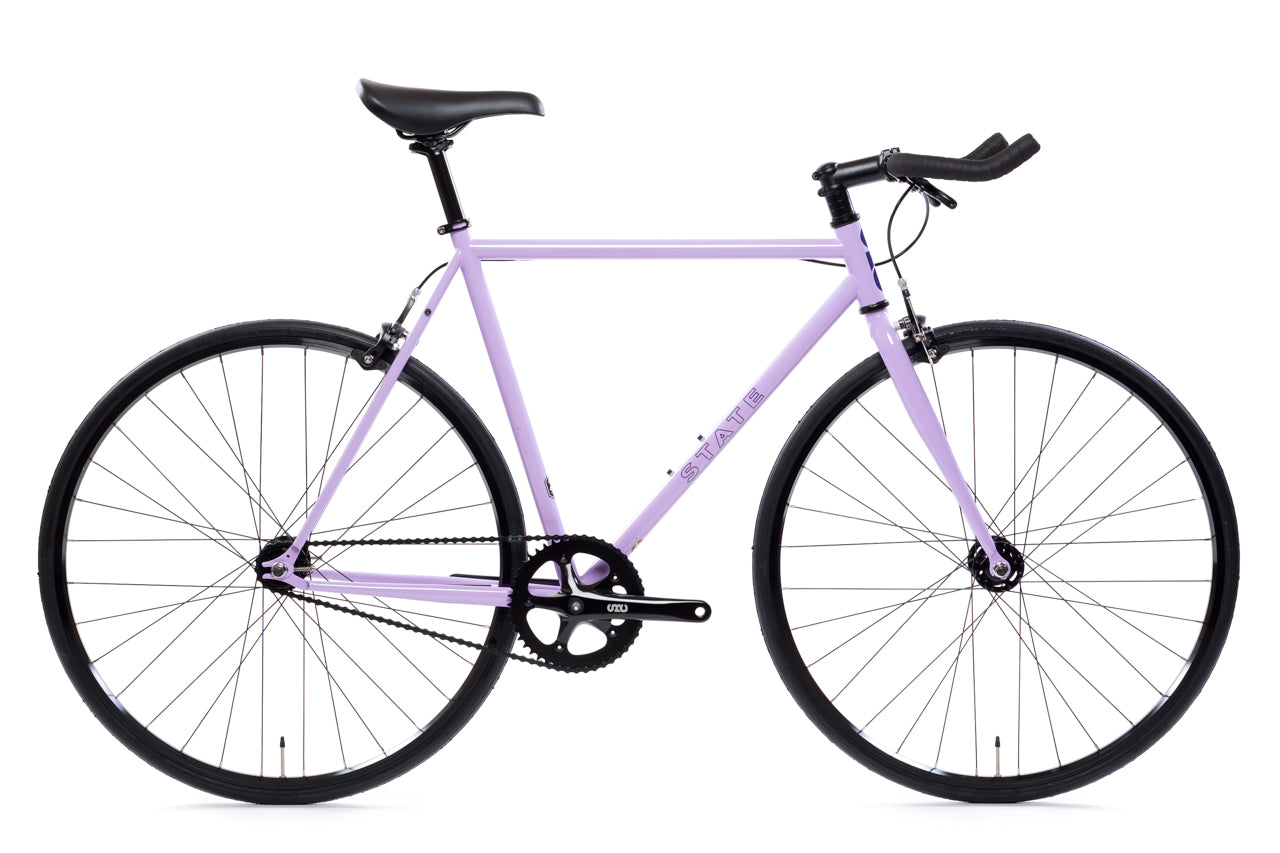 purple bike