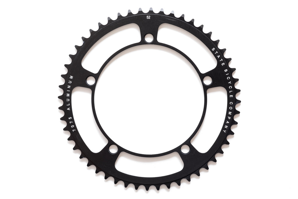 Black Label Series: Chainring - 46t &comma; 48t &comma; 49t &comma; 52t (Black)