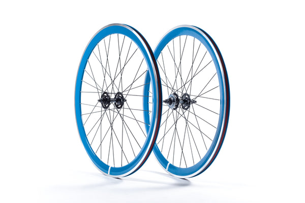 state bicycle fixed gear deep profile wheel set