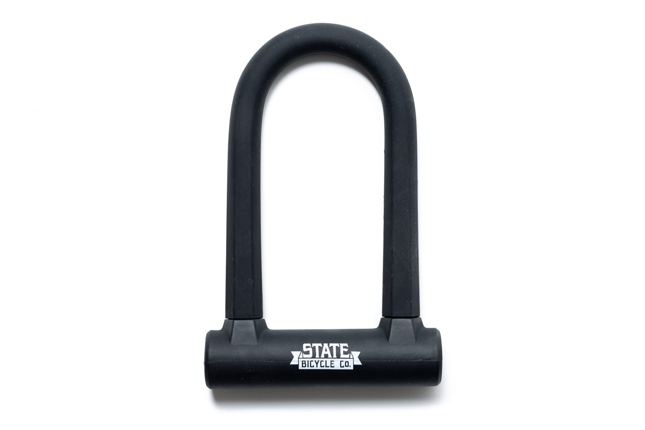 State Bicycle Co. - Hardened-Steel U-Lock (Silicon Coated) IS 