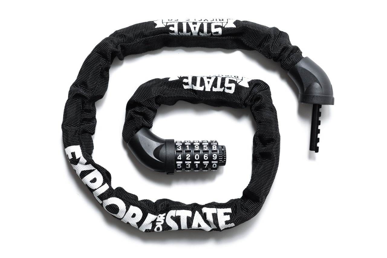 Image of State Bicycle Co. - Steel Chain Combo Lock