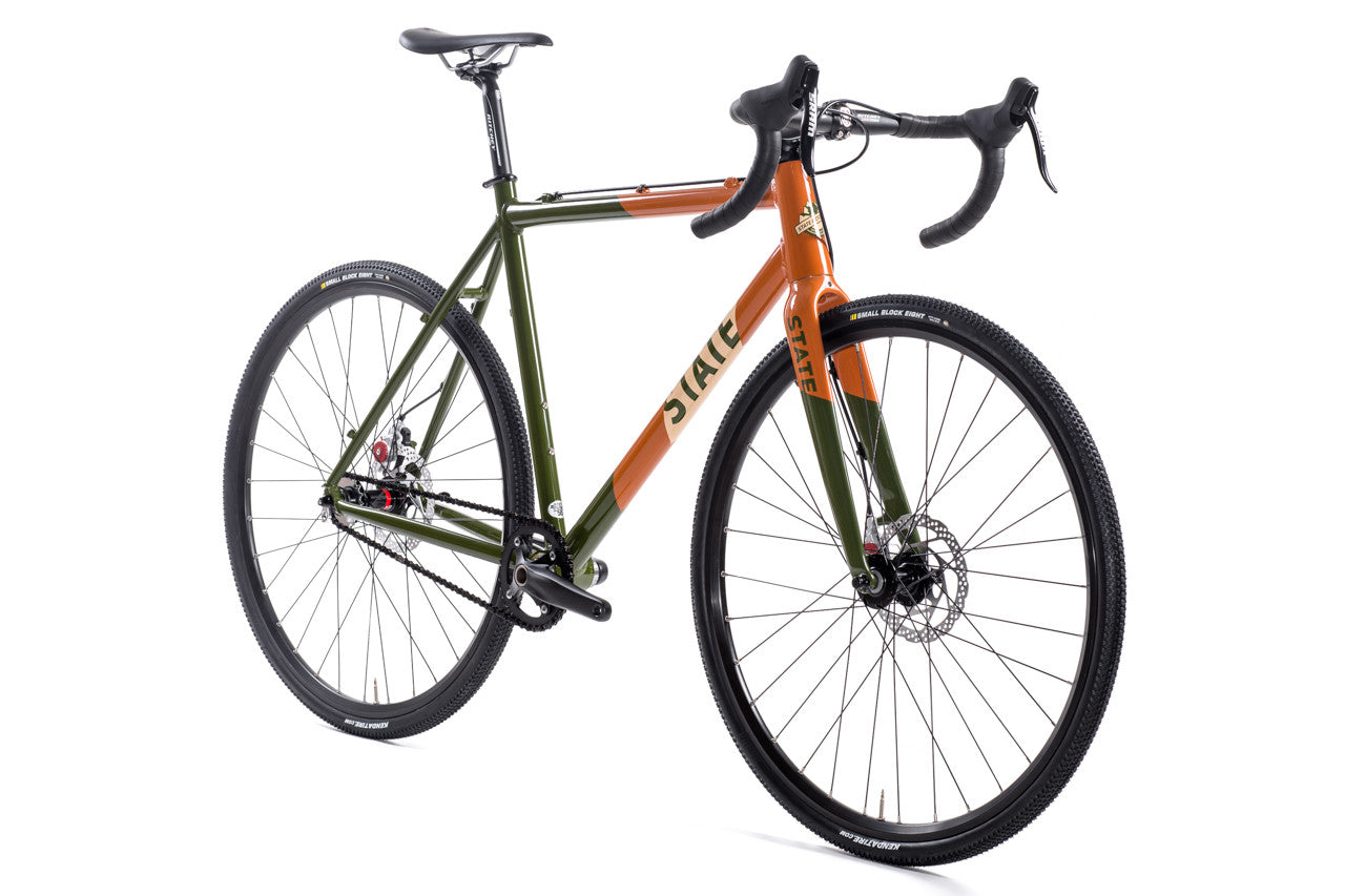 State Bicycle Co. - State Bicycle Co SSCX Cyclocross ThunDerbiD Army BurntOrange 17