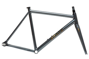 Undefeated Track Frame & Fork Set - Graphite / Prism