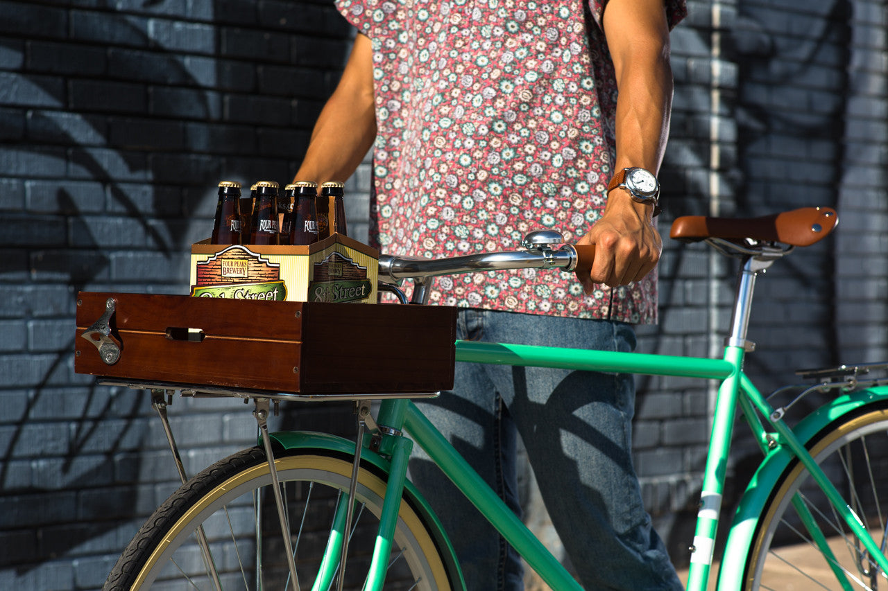 milk crate bike basket front