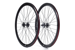 State Bicycle Co. - 40mm Deep V Black Wheel Set