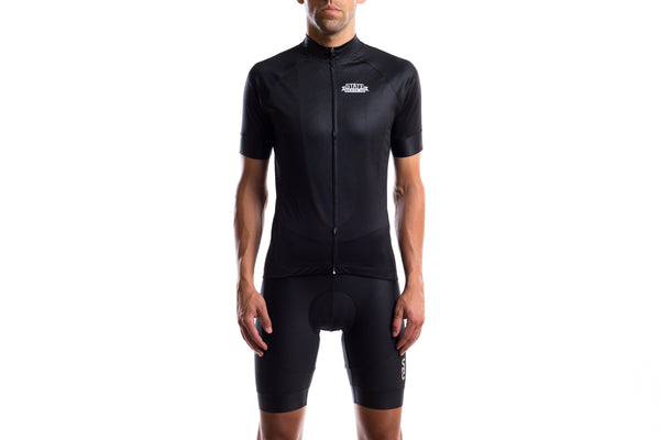 black bike jersey