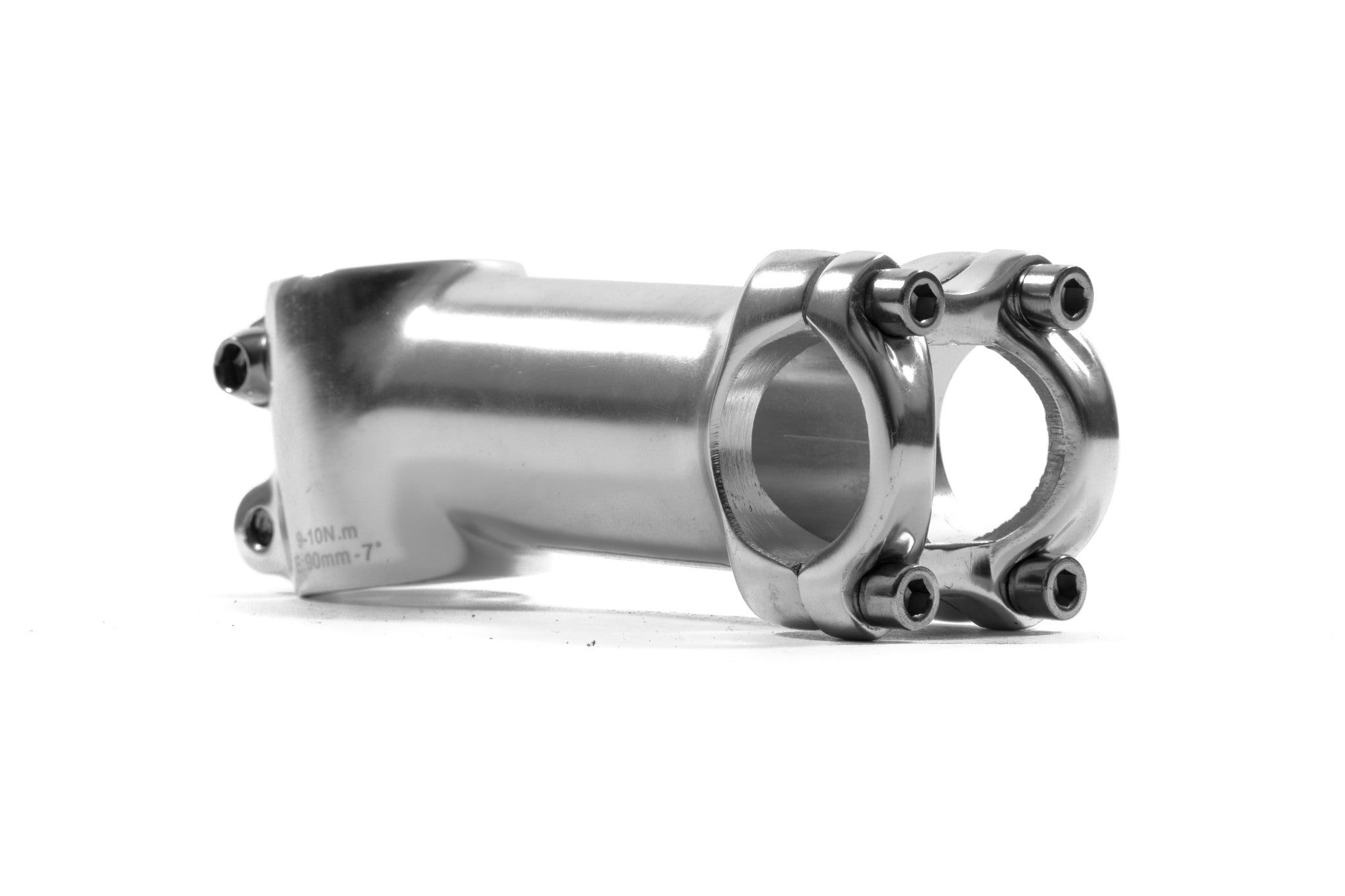 silver road bike stem