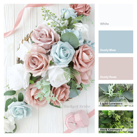 $300 Cascading Package - Silk Wedding Flowers – Budget-Bride