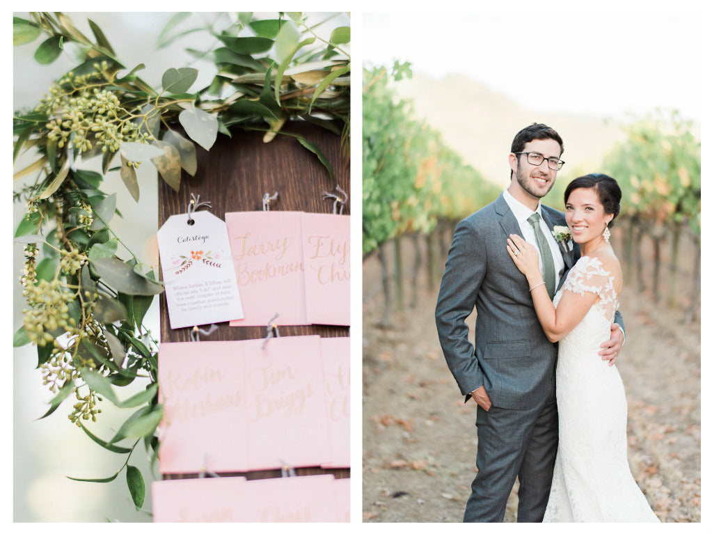 jennifer raichman ketubah at solace resort calistoga