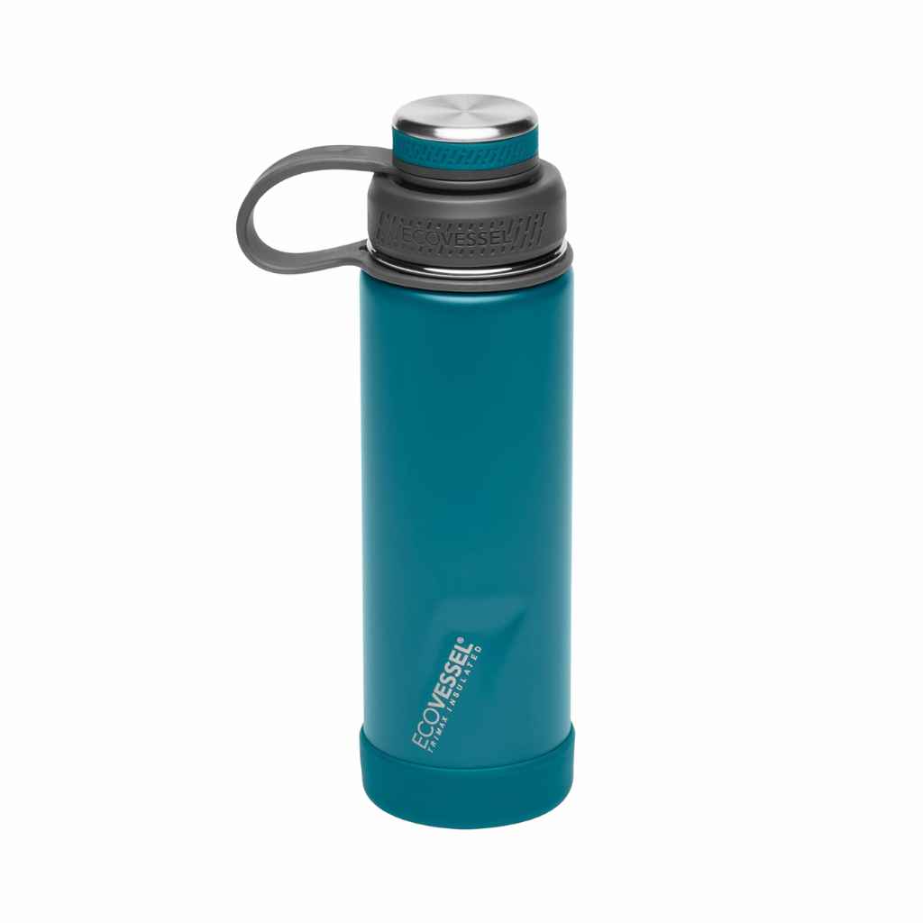 Eco Vessel Scout Kids Stainless Steel Water Bottle with Flip Straw, 13 oz