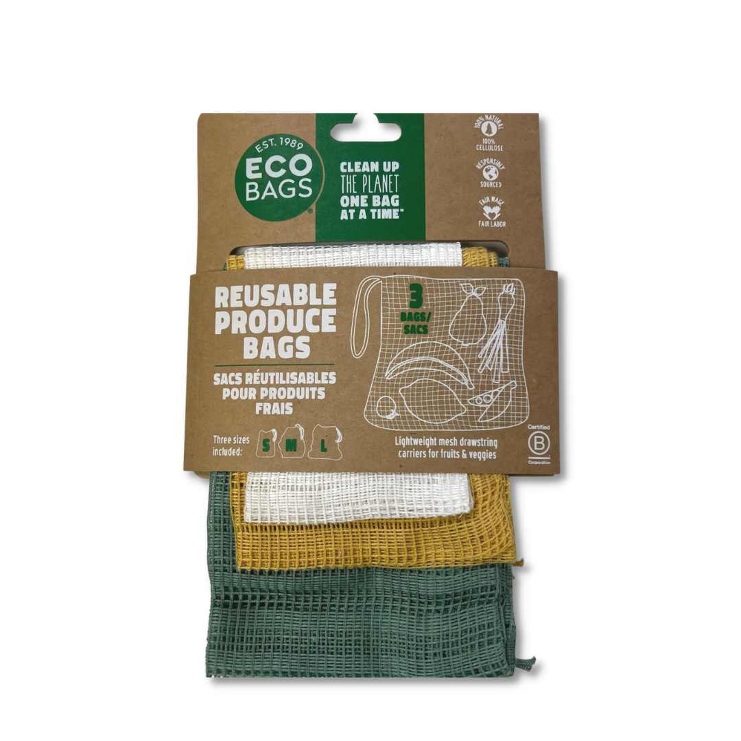 BioBag Resealable Quart Food Storage Bags, 20 count