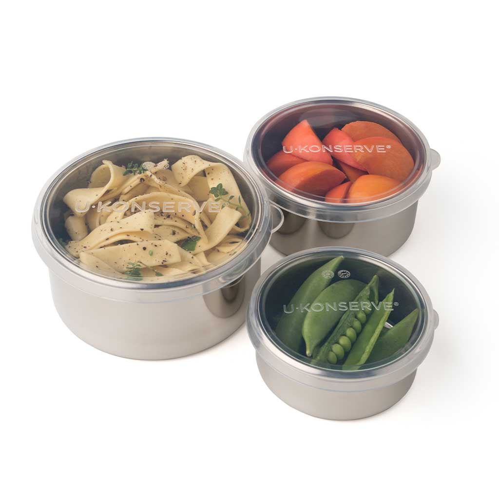 U•Konserve Stainless Steel + Silicone Containers – Bountiful Beloit +  Authentic Arts