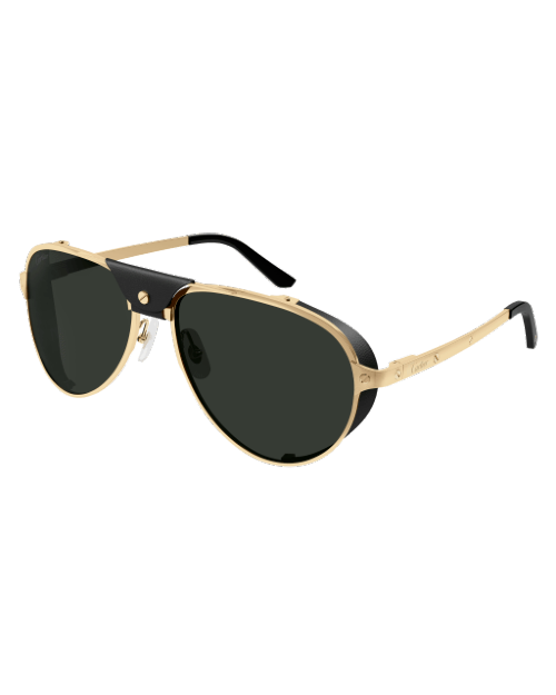 Cartier Eyewear Santos De Cartier aviator-frame Sunglasses - Farfetch