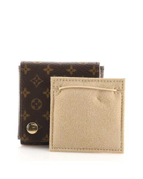 Louis Vuitton Yellow Monogram Bahia Coin Card Holder Leather Pony