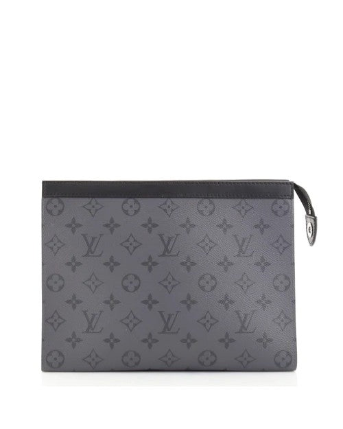 Louis Vuitton Coin purse and card holder Monogram Eclipse canvas For Sale  at 1stDibs