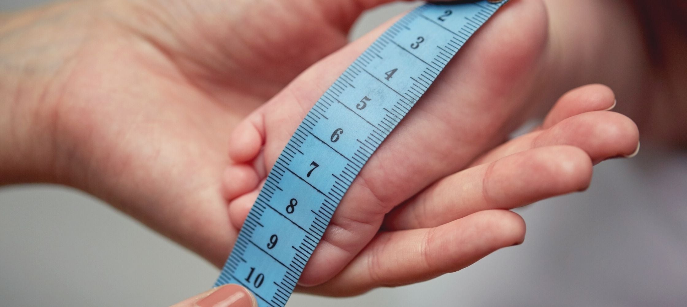 Taille du pied de Bébé en cm