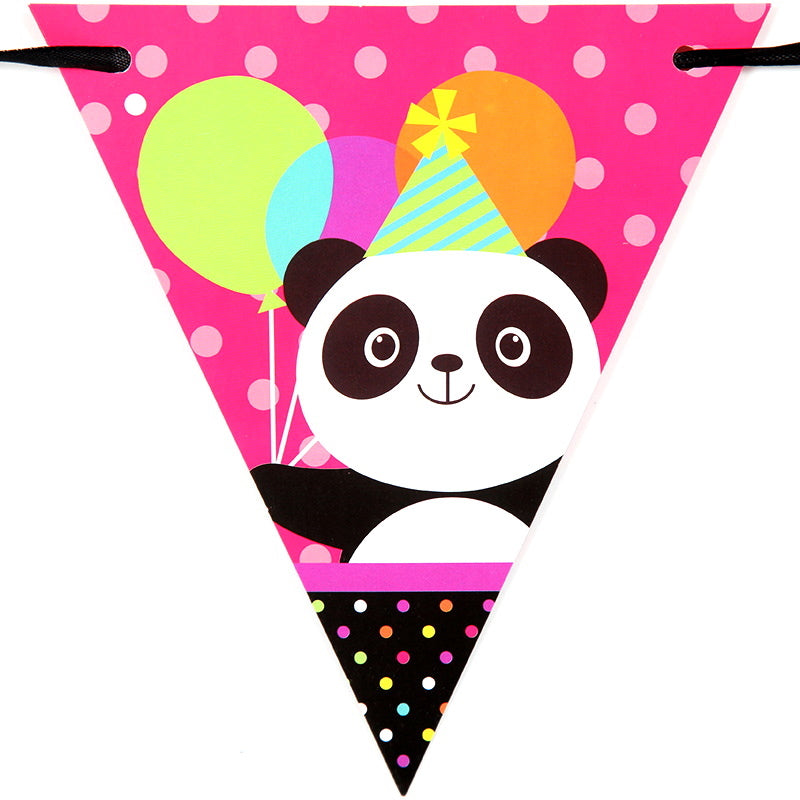 Banderole D Anniversaire Petit Panda