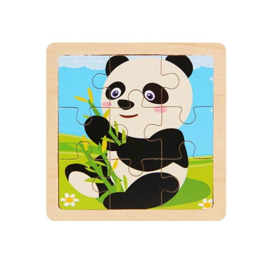 Puzzle Bebe Bois Petit Panda
