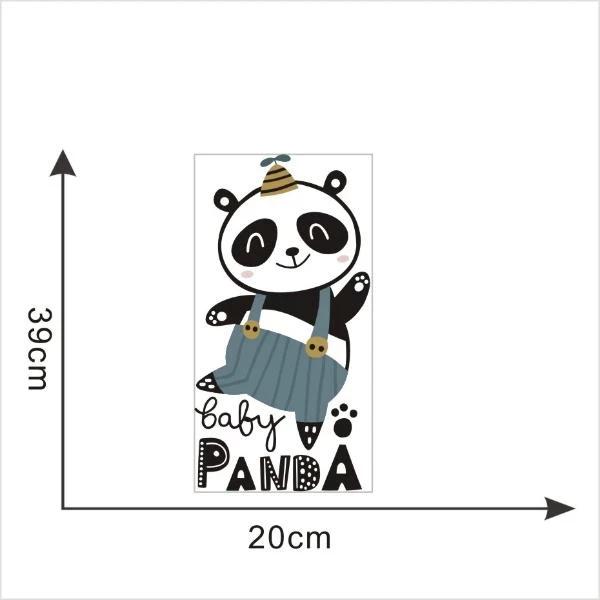 Stickers Chambre Bebe Panda Petit Panda