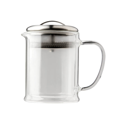 Double Walled Glass Mug – Brave Coffee & Tea