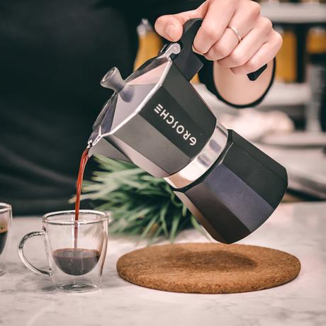 Stovetop Espresso Maker Brave Coffee & Tea