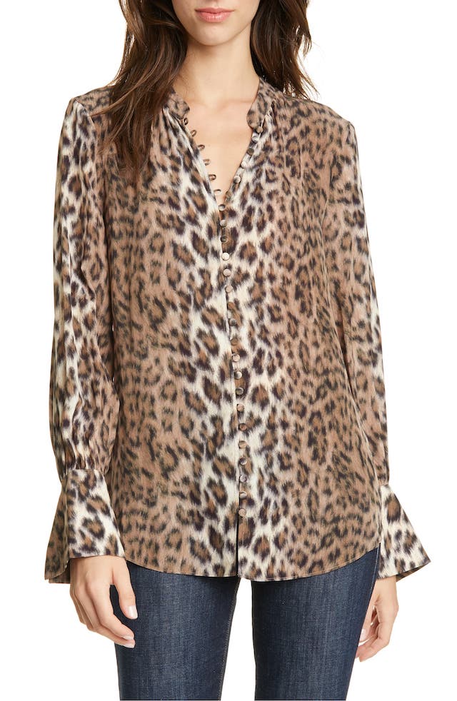 joie leopard dress