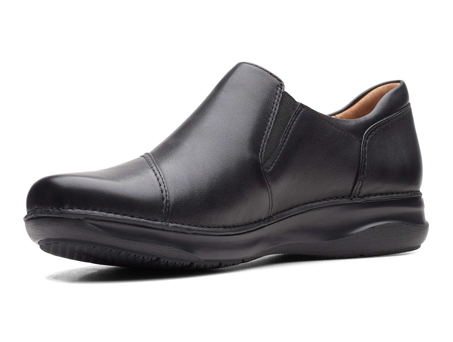 Clarks Appley Zip | Black Leather | Ladies Shoes at Walsh Brothers Shoes
