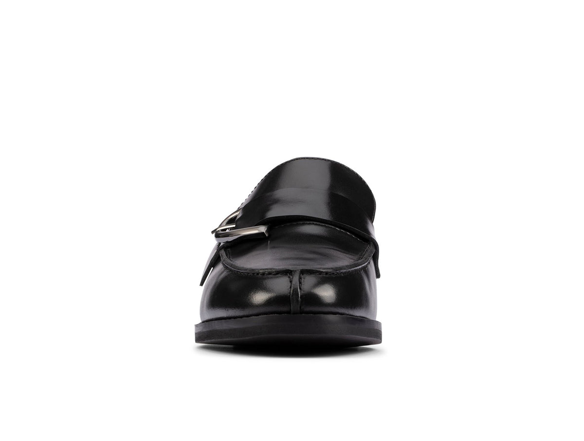 Clarks Ria Step | Black Leather | Ladies Shoes at Walsh Brothers Shoes