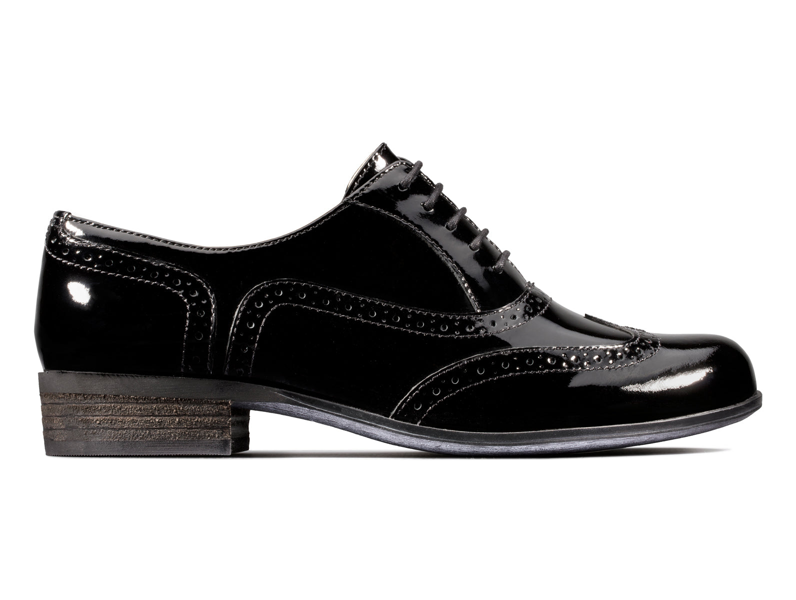 hamble oak black patent